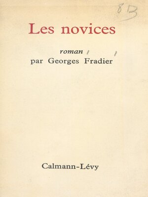 cover image of Les novices